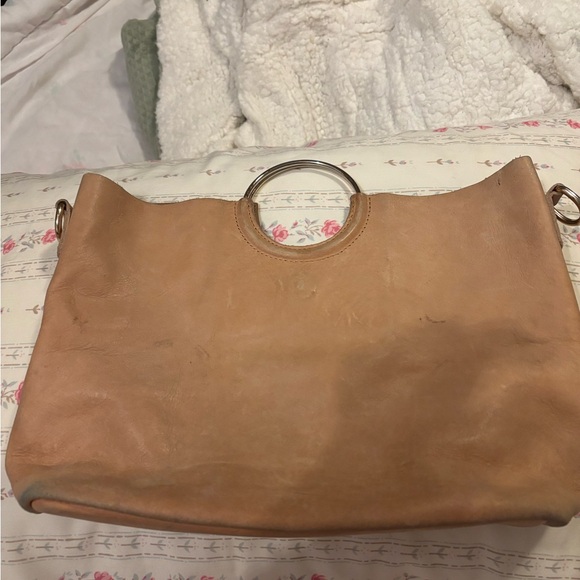 Able Natural Leather Tote with Silver Accents - Picture 3 of 5